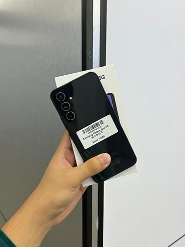 Samsung Galaxy A54 5G, Б/у, 128 ГБ, цвет - Черный, В рассрочку, 2 SIM at lalafo.kg Samsung Galaxy A54 5G, Б/у, 128 ГБ, цвет - Черный, В рассрочку, 2 SIM