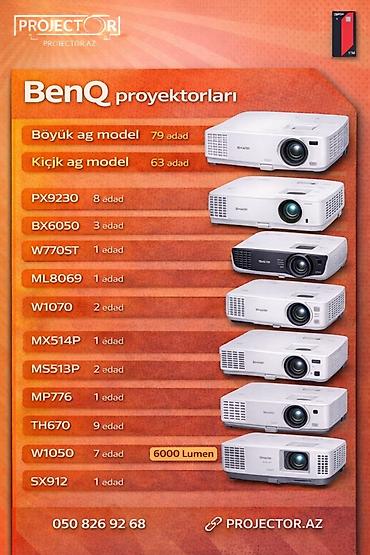 Proyektorlar: İşlənmiş Qısa fokuslu Proyektor BenQ, Ödənişli çatdırılma — 1