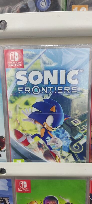 frontier: Nintendo switch üçün sonic frontiers oyun diski. Tam original