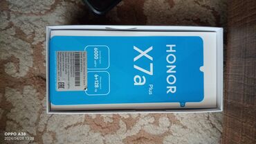 телефон fly power plus fhd: Honor X7a, 128 GB, rəng - Qara, Sensor, Barmaq izi, İki sim kartlı