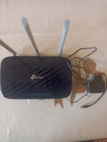 Модемы и сетевое оборудование: AC750 İkidiapazonlu Wi-Fi Router TP-Link Archer C20 Wi-Fi Routerin
