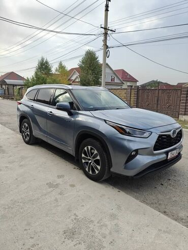 машина расрочкага: Toyota Highlander: 2020 г., 2.5 л, Гибрид, Кроссовер