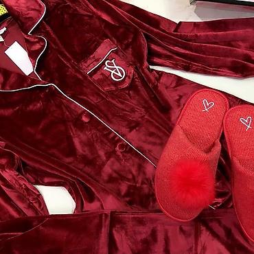 Пижамы: Пижама Бишкек Сатиновая красота всех видов модели: •Длинный рукав со — 32