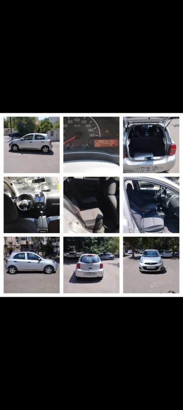 nissan micra 1 3: Nissan March 2014 gumuşu reng 1.2 muherrik benzin yuruyuş 64 suret