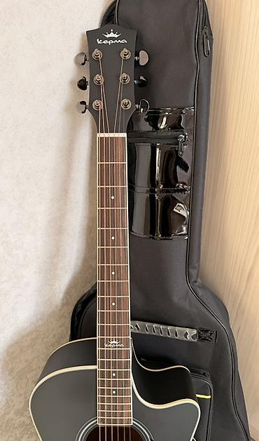 forward apache: Акустическая гитара Kepma A1C-BKM Black Matt Продаётся акустическая — 2