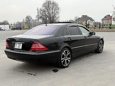 Mercedes-Benz: Mercedes-Benz S-Class: 2001 г., 5 л, Автомат, Бензин — 5