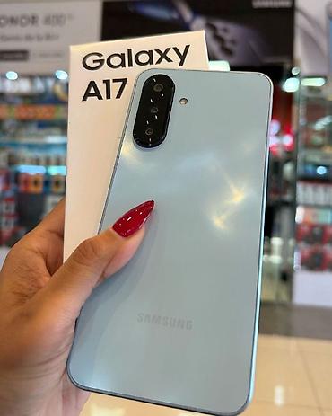 a17 samsung: Samsung Galaxy A17, 128 GB, rəng - Mavi — 1