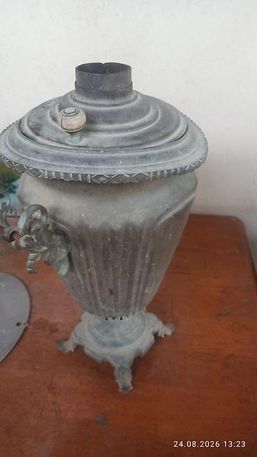 findiq ləpəsi: Qədimi samovar təmirə ehtiyacı var - Material: tökmə metal (dözümlü — 5