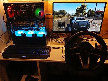 gtx 760: I7 4770 16 ram 480 ssd 23manitor rx 570 4gb rgb klaviatura maus — 1