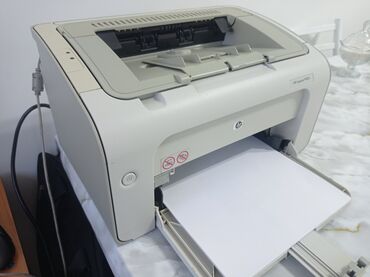 uv принтер: Принтер лазерный HP P1005. Состояние отличное, картридж заправлен
