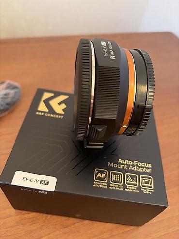 6 d: Переходник K&F Concept EF-E IV AF — автофокусный адаптер крепления — 7