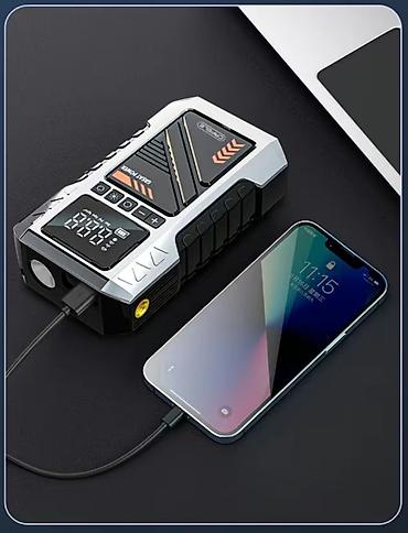 Инструменты для авто: Бустер и компрессор два в одном, заведет машину накачает колесо — 8