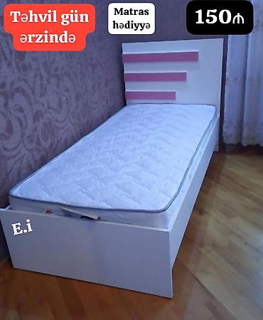 mebel bərpası: Yeni, Təknəfərlik çarpayı, Matras ilə — 7