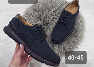 cipele mokasine muske: Muske cipele u crnoj i sivoj boji 41 do 45