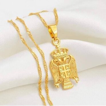 Ogrlice: Lanac sa priveskom
Cena 1300din — 7