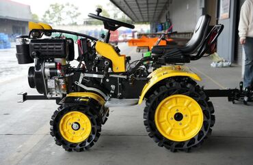 Дизельные мотоблоки: Мотоблок с бензиновым двигателем, предназначенный для обработки — 19