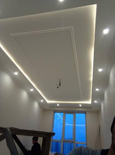 Ремонт под ключ: Отделка и ремонт помещений “под ключ ГипсокартонМаляр at lalafo.kg — 27 Ремонт под ключ: Отделка и ремонт помещений “под ключ ГипсокартонМаляр — 27