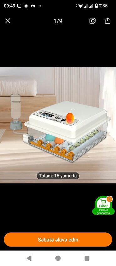 İnkubatorlar: Tam avtomat — 5