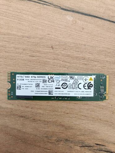 жесткий диск купить: SSD disk Intel, 512 GB, M.2, Yeni