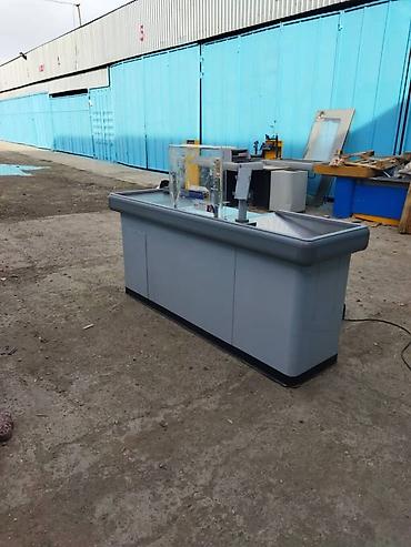 Кассовые боксы: 3200 * * 60 см 100, В наличии, Б/у — 6