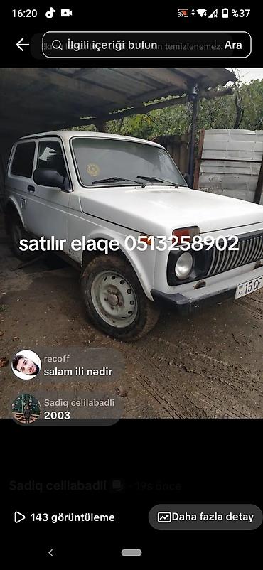niva kredit: VAZ (LADA) 4x4 Niva: 1.7 l | Ofrouder/SUV — 3