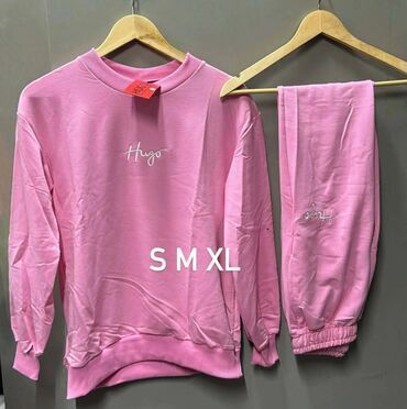 Trenerke: Komplet, S, Hugo Boss, bоја - Crna, Pamuk — 15