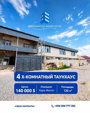 купить дом в караколн: 4 комнаты, 120 м², 1 соток, Газ — 1