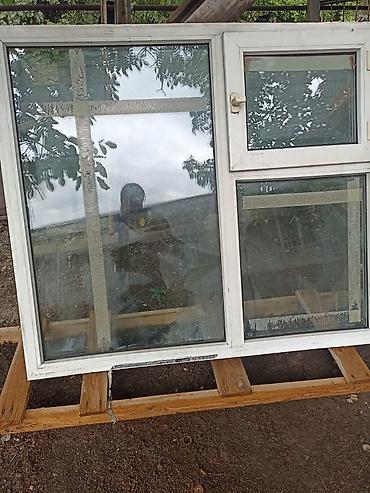 вытяжка очок: Готовое пластиковое окно, Тип окна: Стандартные, Б/у, Без установки, Без рассрочки — 1