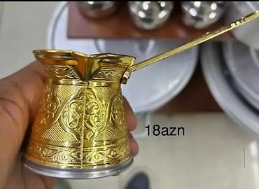 Çay dəstləri və servizlər: Çay dəsti, Metal — 9