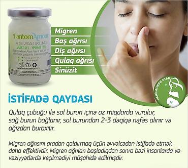Digər tibbi məhsullar: FantomAmour Aloe Veralı Ağıllı Jel – 105 ml Məhsulun təsviri: - — 1