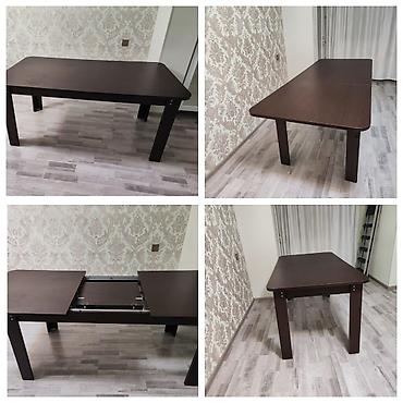 qabaq stul: İşlənmiş, Kvadrat masa — 1