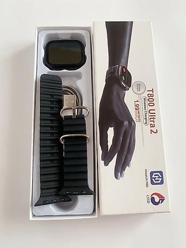 Yeni, Smart saat, Smart, Sensor ekran, rəng - Qara
