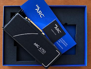 Videokartlar: Intel Arc A750 Limited Edition 8 GB. Qəşəng və sərt metal korpus — 4