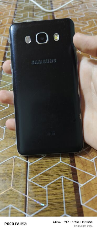 ət maşını: Samsung Galaxy J5 2016, rəng - Qara, İki sim kartlı