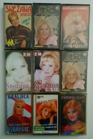 Ostalo: Audio kasete orginali ukupno ima 21  kaseta cena 2000din.prodajem!   — 16