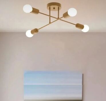 Xalçalar: Çılçıraq, 4 lampa, Metal