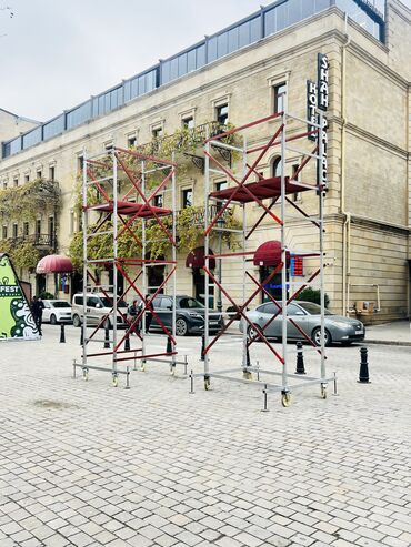 Lesa: 🪜Ayaq altı, Lesa, İskələ (skela) (kazyol) Cтроительные леса — 39