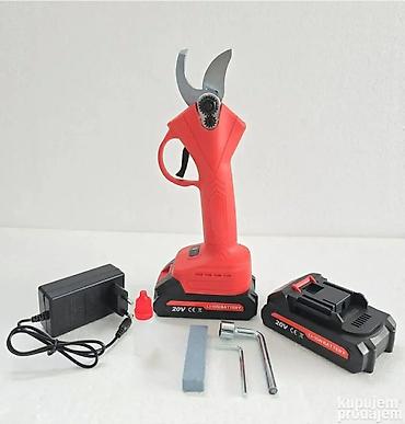 Sečice: Akumulatorske električne makaze za orezivanje – 20V Li-Ion - Snažne — 1