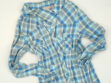 legginsy w kratę damskie: Shirt, S (EU 36), condition - Fair