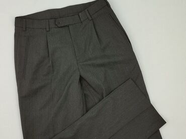 ocieplane legginsy z wysokim stanem: Material trousers for women, size 3XL (EU 46)