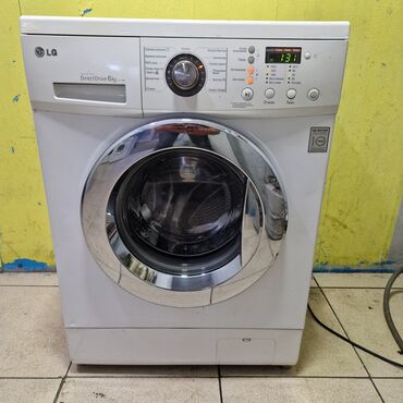 maşın üçün maqnitafon: Paltaryuyan maşın LG, 6 kq, İşlənmiş, Avtomat, Qurutma var, Kredit yoxdur, Pulsuz çatdırılma