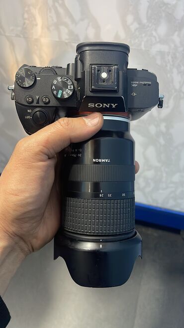 Фотоаппараты: Sony a7 m3 + tamron 28-75 2.8 б.у в отличном состоянии все работает