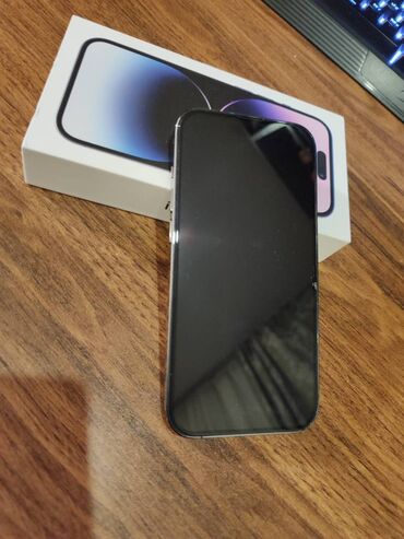 Apple iPhone: IPhone 14 Pro, 128 GB, Deep Purple, Face ID