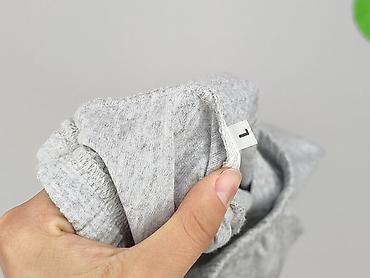 szare dresy: Spodnie dresowe damskie, rozmiar L — 4