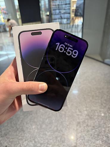 iphone 10plus: IPhone 14 Pro - Цвет: темно‑фиолетовый (Deep Purple) - Экран 6.1" — 2