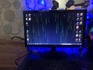 andiroid manitor: Manitor 60hz gaming modu falan var 19duğ ekran əyilib duz olur hec bir
