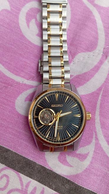 Aksesuarlar: Seiko Presage Automatic kişi qol saatı - Mexanizm: Avtomatik, 21 — 1