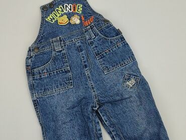 luźny kombinezon: Dungarees C&A, 1.5-2 years, 86-92 cm, condition - Very good