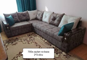 divan 50 azn: Угловой диван, Новый, Раскладной, С подъемным механизмом, Набук, Бесплатная доставка в черте города