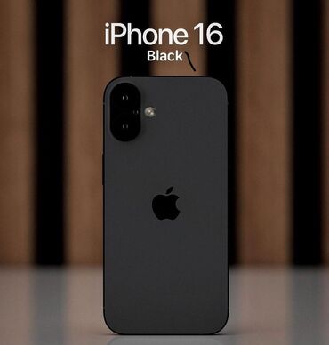 en ucuz telefon ayfon: IPhone 16, 128 GB, Qara, Zəmanət, Simsiz şarj, Face ID